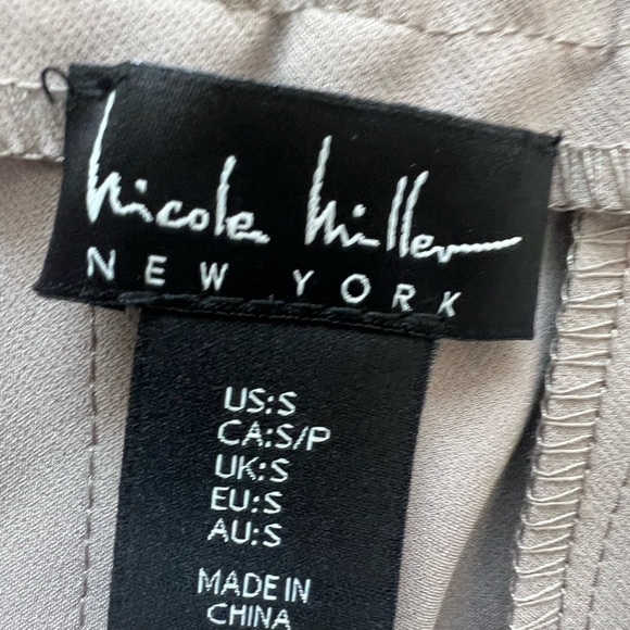 NWT Nicole Miller Blush Colored Pants Size S - Picture 2 of 7